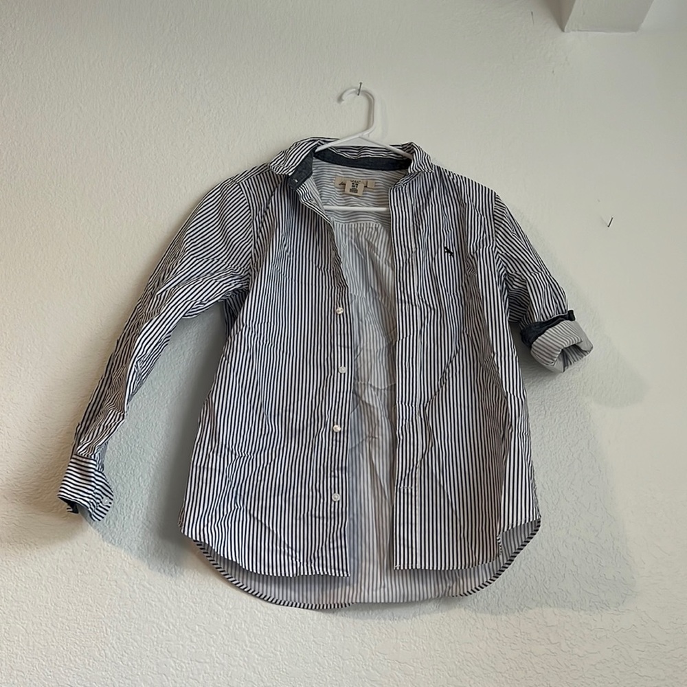 Boys long sleeve button down